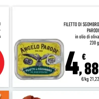 Filetto di sgombro Parodi