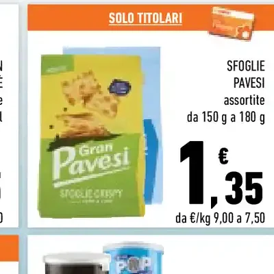 Sfoglie Pavesi
