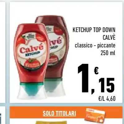 Ketchup Top Down Calvé