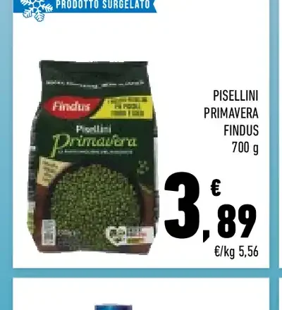 Pisellini Primavera Findus