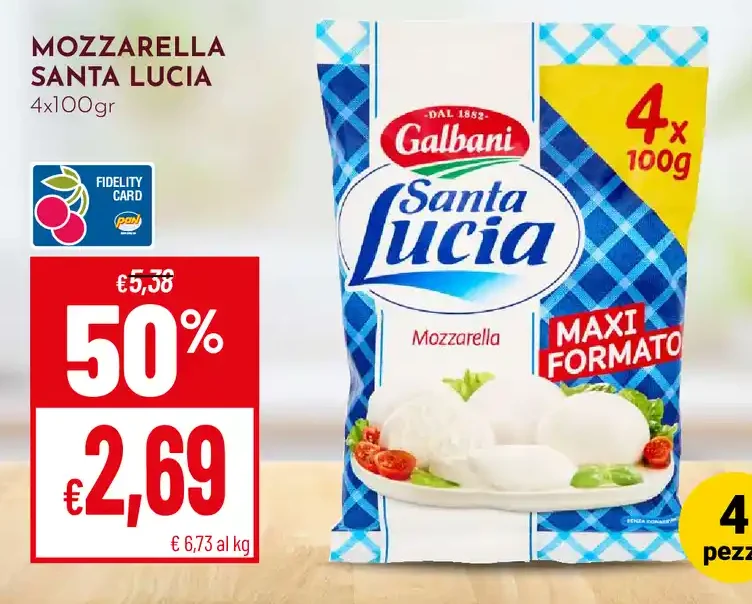 Mozzarella Santa Lucia