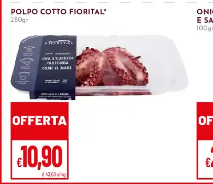 Polpo cotto Fiorital