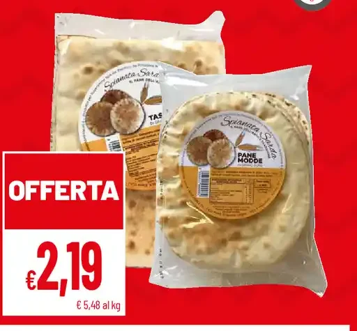 Spianata sarda modde pintadera