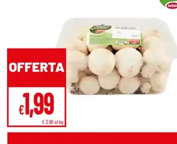 Funghi champignon bianchi Natura Chiama