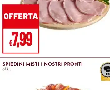 Fettine sottilissime lonza suino