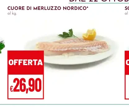 Cuore di merluzzo nordico
