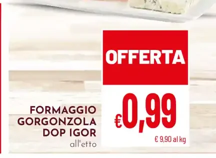 Formaggio Gorgonzola DOP IGOR
