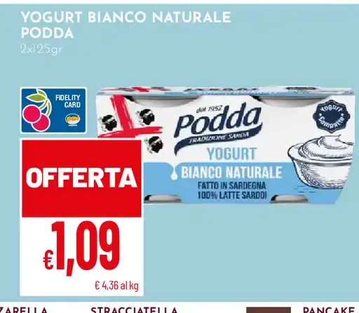 Yogurt bianco naturale