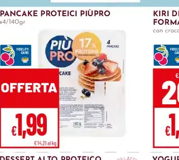 Pancake proteici