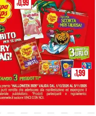 Chupa Chups Scary Bag