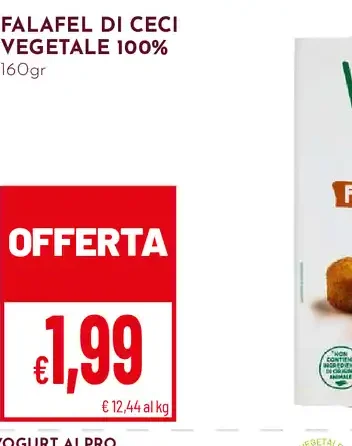 Falafel di ceci Vegetale 100%