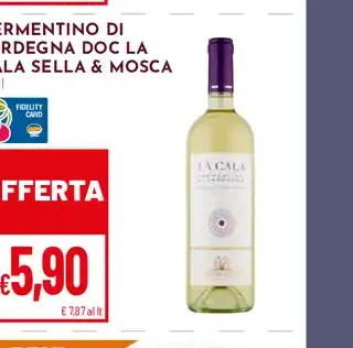 Vermentino di Sardegna DOC La Cala Sella & Mosca