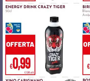Energy drink Crazy Tiger