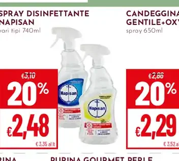 Spray disinfettante Napisan