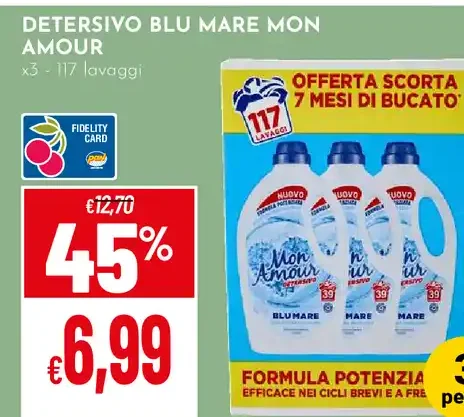 Detersivo Blu Mare Mon Amour