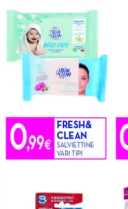 Salviettine Fresh&Clean
