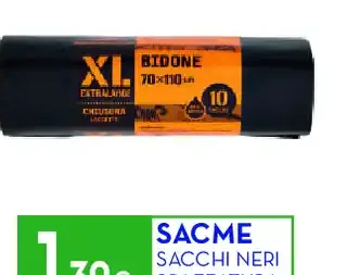 Sacchi neri spazzatura