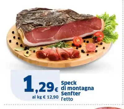 Speck di montagna Senfter