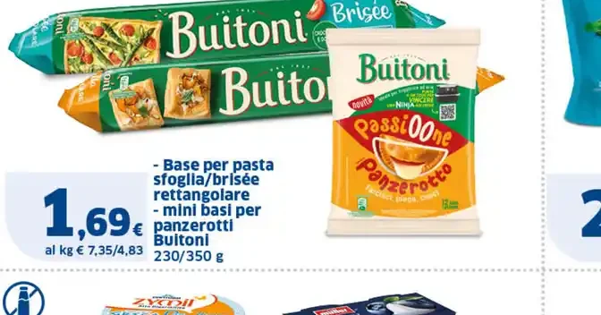 Basi per pasta sfoglia/brisé Buitoni
