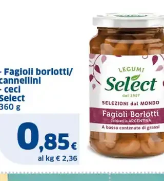 Fagioli borlotti/cannellini