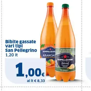 Bibita gassata San Pellegrino