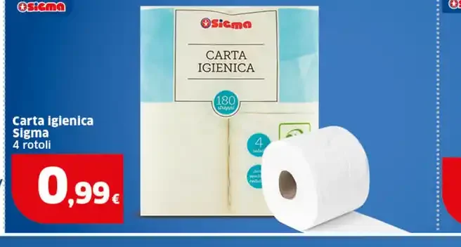 Carta igienica Sigma