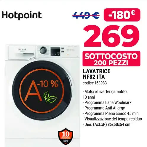 Lavatrice Hotpoint NF82 1A