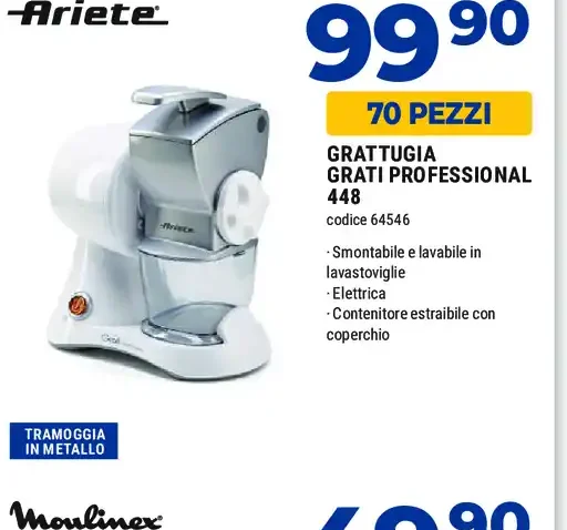 Grattugia Ariete Grati Professional 448