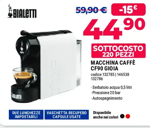 Macchina caffè Bialetti CF90 Gioia