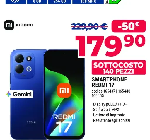 Smartphone Xiaomi Redmi 17