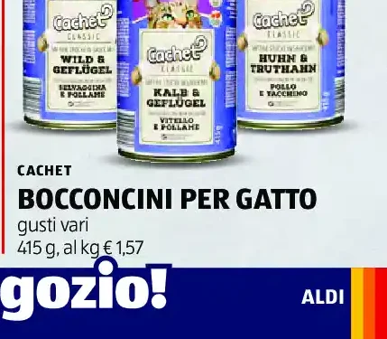 Bocconcini per gatto