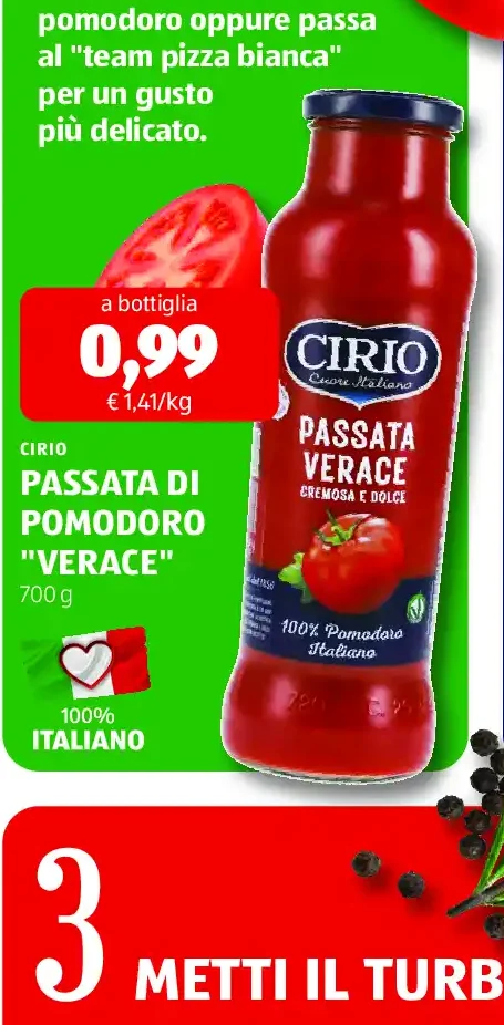 Passata di pomodoro Verace