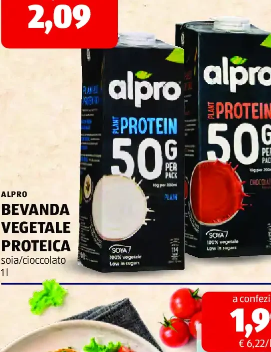 Bevanda vegetale proteica