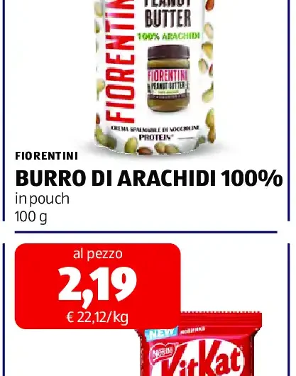 Burro di arachidi 100%
