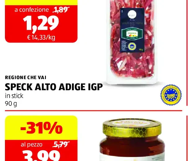 Speck Alto Adige IGP