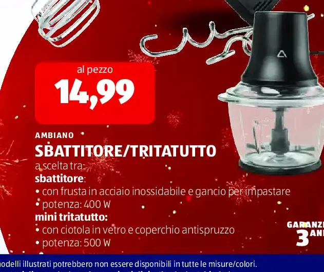Sbattitore/tritatutto