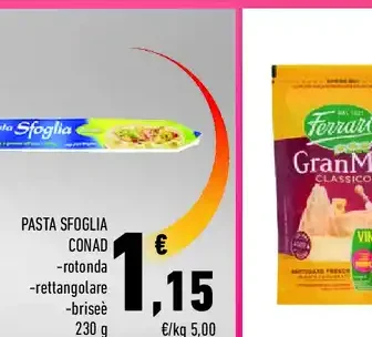 Pasta sfoglia Conad
