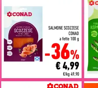 Salmone scozzese Conad