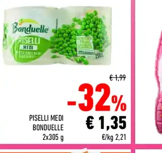 Piselli medi Bonduelle