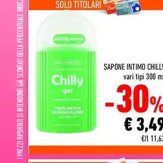 Sapone intimo Chilly