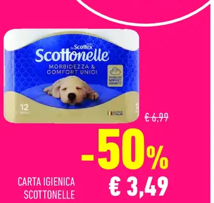 Carta igienica Scottonelle