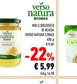 Miele biologico di acacia