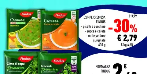 Zuppe cremose surgelate