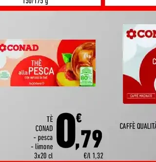 Tè alla pesca e limone