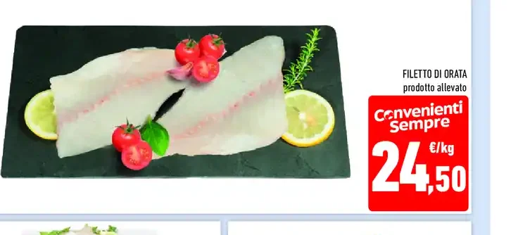 Filetto di orata