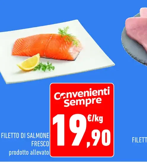 Filetto di salmone fresco