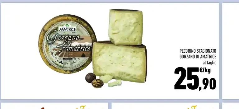 Pecorino stagionato Gorzano di Amatrice