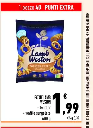 Patate Lamb Weston
