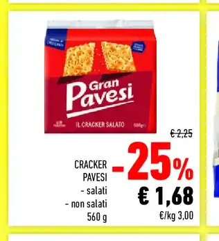 Cracker salati e non salati