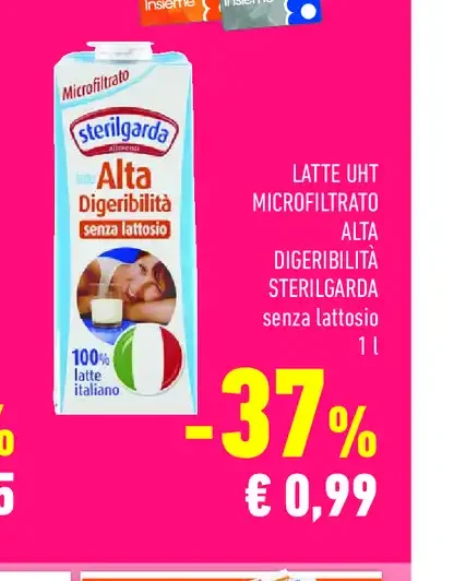 Latte UHT Alta Digeribilità Sterilgarda